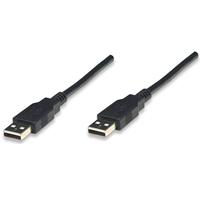 CABLE USB,MANHATTAN,306089, V2.0 A-A 1.8M, NEGRO CABLE USB,MANHATTAN,306089, V2.0 A-A 1.8M, NEGRO